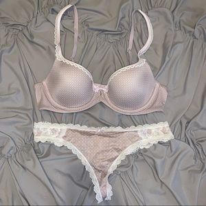 Victoria’s Secret Body by Victoria bra and thong